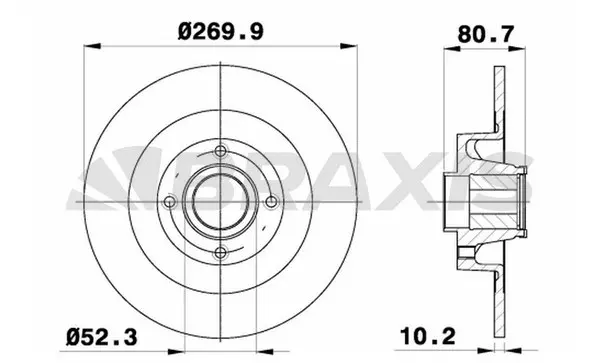 Brake Disc (AD0164)