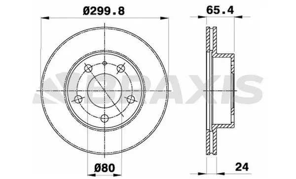 Brake Disc (AE0145)