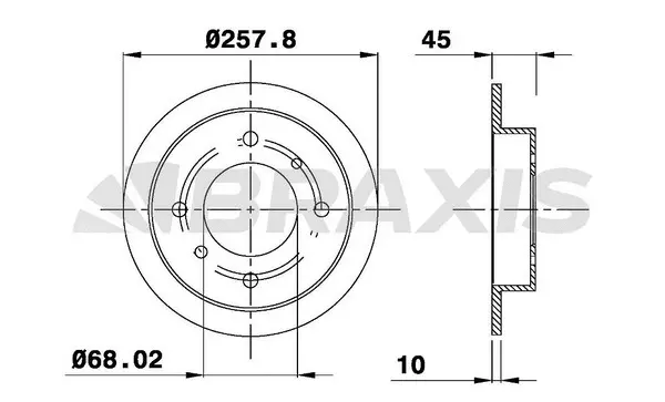 Brake Disc (AE0262)