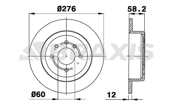Brake Disc (AE0646)