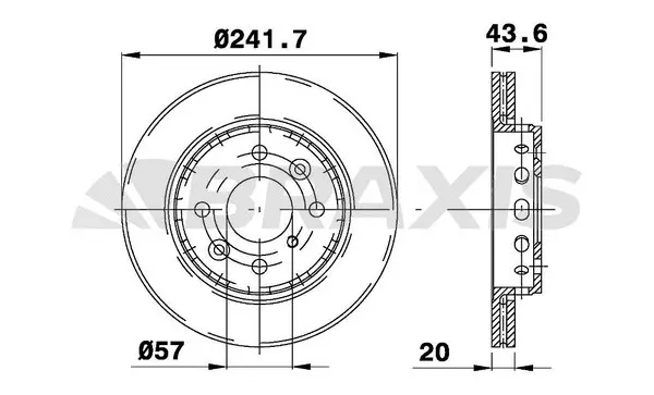 Brake Disc (AE0522)