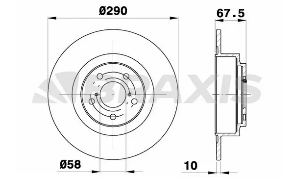 Brake Disc (AE0679)