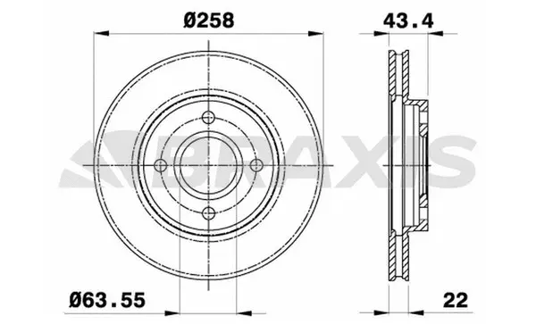 Brake Disc (AE0004)