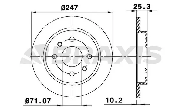 Brake Disc (AE0097)