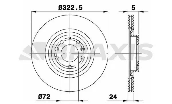 Brake Disc (AE0589)