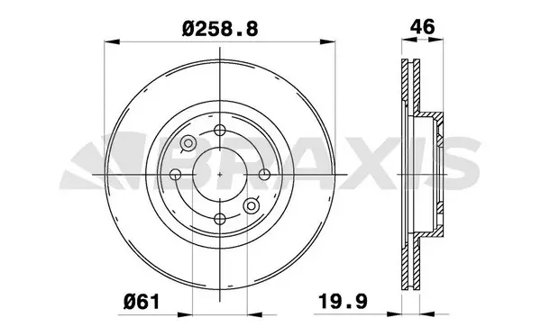 Brake Disc (AE0441)