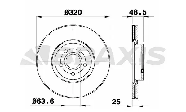 Brake Disc (AD0272)