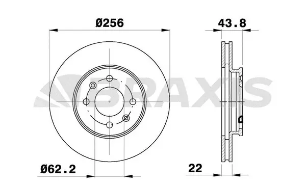 Brake Disc (AE0772)