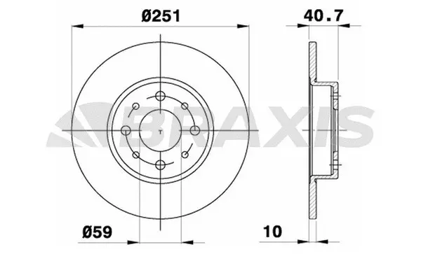 Brake Disc (AE0324)