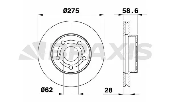 Brake Disc (AE0758)