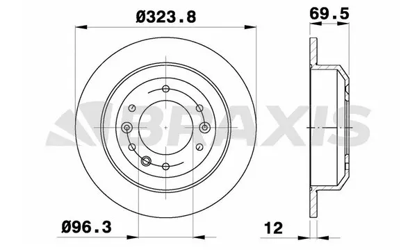 Brake Disc (AE0611)