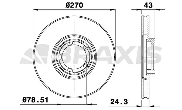 Brake Disc (AE0157)