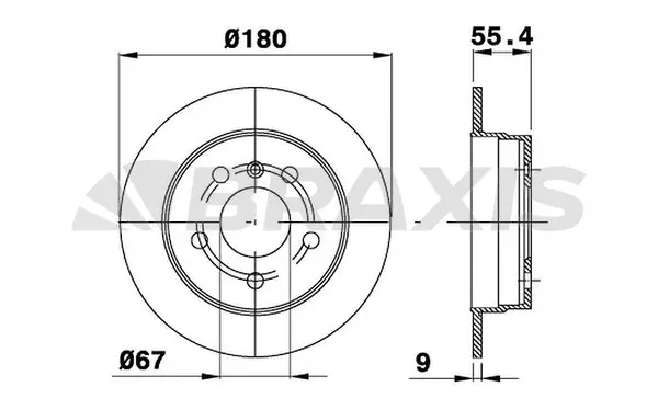 Brake Disc (AE0081)