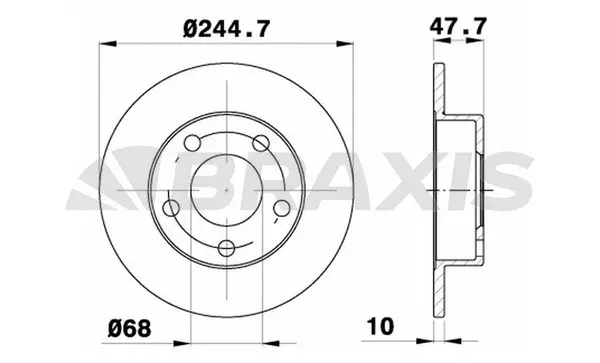 Brake Disc (AE0494)