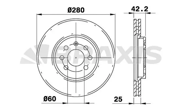 Brake Disc (AE0168)