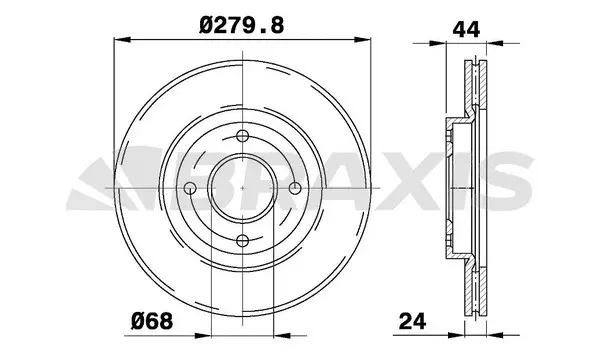 Brake Disc (AE0602)