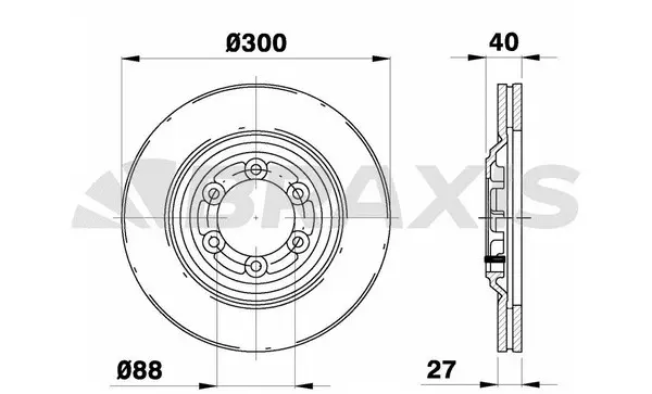 Brake Disc (AE0716)