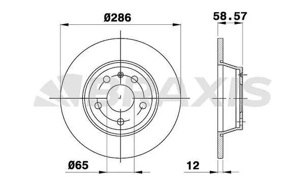 Brake Disc (AE0439)