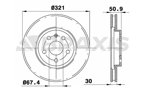 Brake Disc (AD0320)