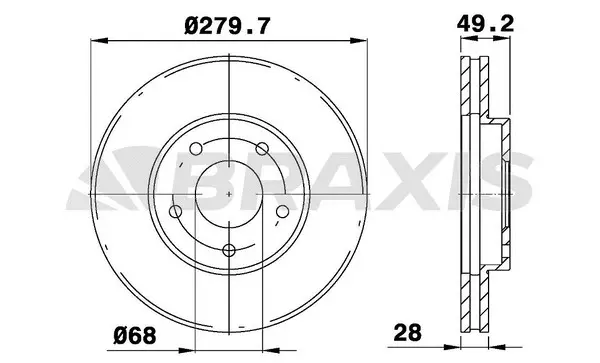 Brake Disc (AE0137)