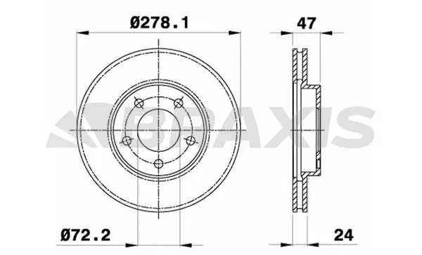 Brake Disc (AE0497)