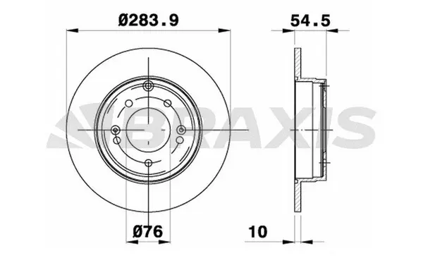 Brake Disc (AE0675)