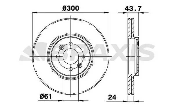 Brake Disc (AE0092)