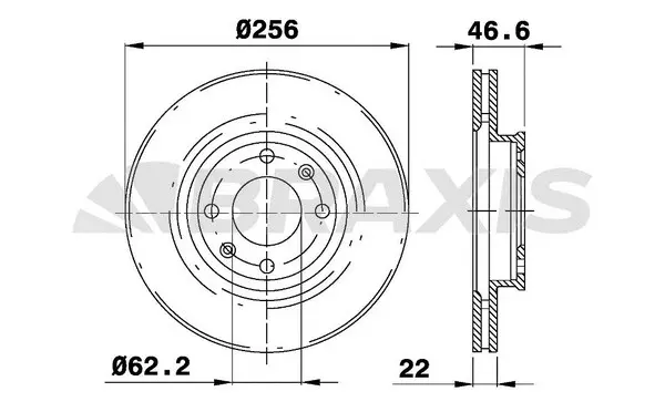Brake Disc (AE0247)