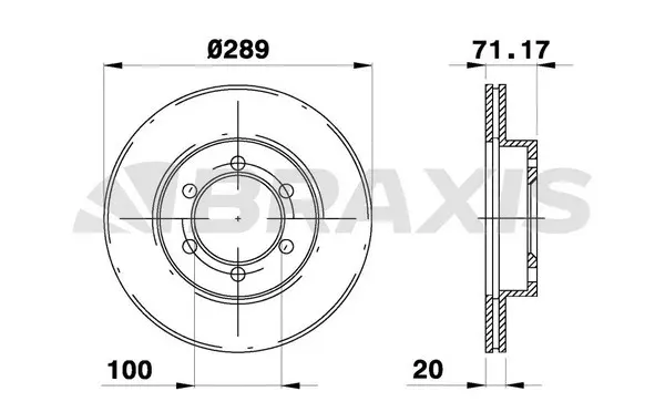 Brake Disc (AE0397)
