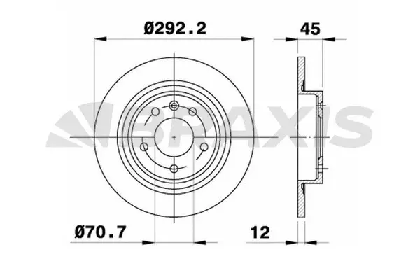 Brake Disc (AE0233)