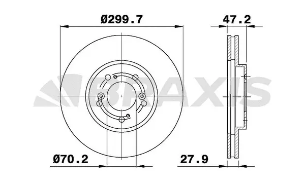 Brake Disc (AE0753)