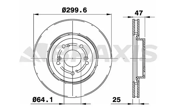 Brake Disc (AE0432)