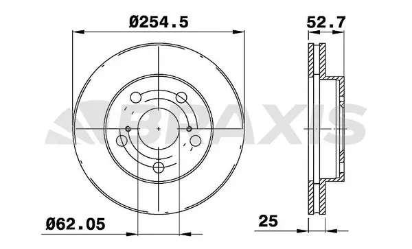 Brake Disc (AE0682)