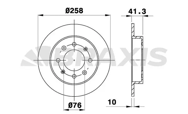 Brake Disc (AE0585)