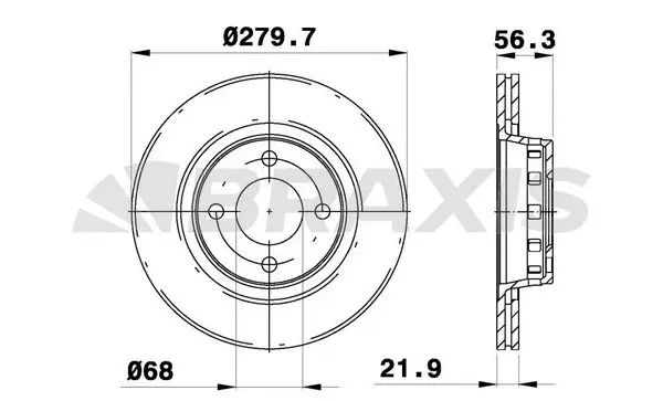 Brake Disc (AE0328)