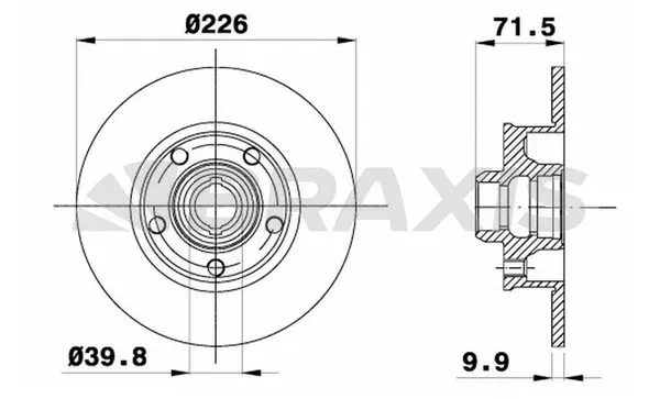 Brake Disc (AD1020)