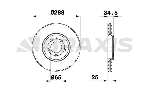 Brake Disc (AE0047)