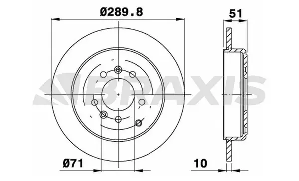 Brake Disc (AE0563)