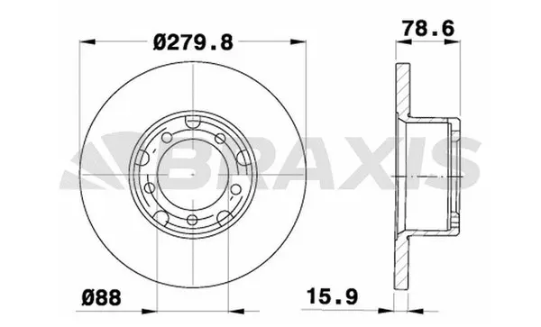 Brake Disc (AD1028)