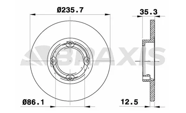Brake Disc (AE0063)