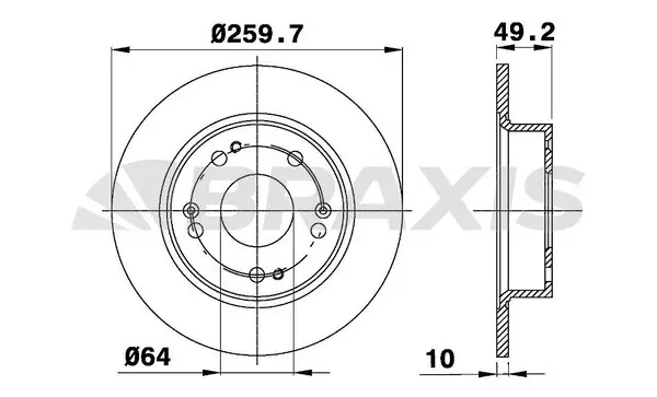 Brake Disc (AE0474)