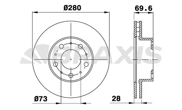 Brake Disc (AE0176)