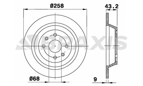 Brake Disc (AE0674)