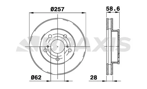 Brake Disc (AE0743)