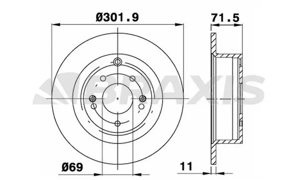 Brake Disc (AD1025)