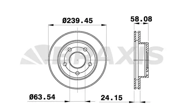 Brake Disc (AE0782)