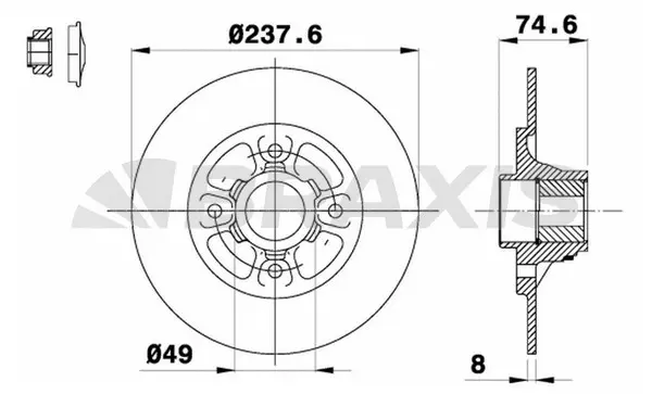 Brake Disc (AD0279)