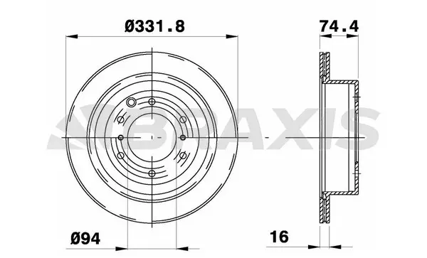 Brake Disc (AD1048)