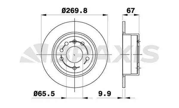 Brake Disc (AE0652)