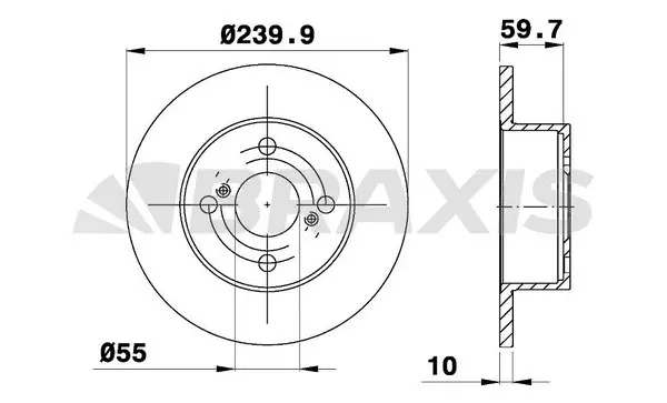 Brake Disc (AE0610)